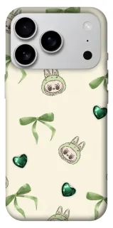 Чехол на Apple iPhone 18 Pro Max Labubu Green Heart фото 1 из 1