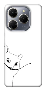 Чехол на TECNO Spark 20 Pro Кот Дали фото 1 из 1