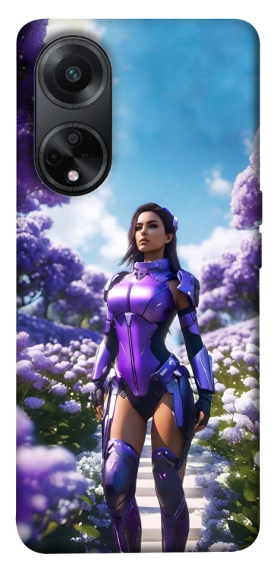 Чохол на Oppo A98 Cyber space girl ver.4 фото 1 з 1