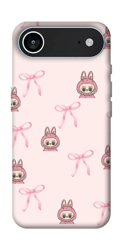 Чохол на Apple iPhone 17 Air (6.5") Pink bows and Labubus фото 1 з 1
