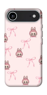Чохол на Apple iPhone 17 Air (6.5") Pink bows and Labubus фото 1 з 1