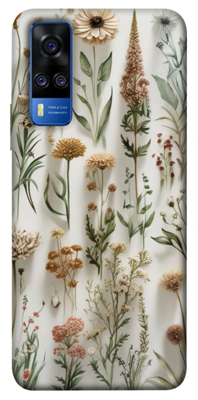 Чохол на Vivo Y51a Floral design ver.2 фото 1 з 1