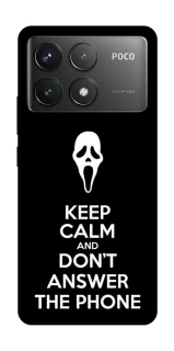 Чехол на Xiaomi Poco F6 Pro Dont Answer The Phone фото 1 из 1