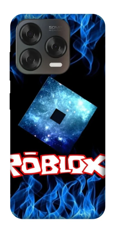 Чохол на ZTE Blade V70 Design Roblox Galaxy Flame Logo фото 2 з 2