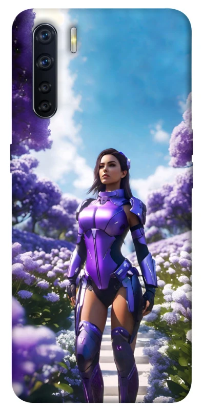 Чохол на Oppo A91 Cyber space girl ver.4 фото 1 з 1