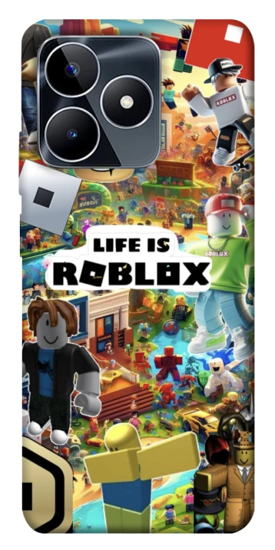 Чохол на Realme C53 Life is Roblox фото 1 з 1
