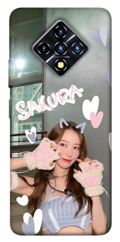 Чохол на Infinix Zero 8 Sakura - LE SSERAFIM фото 1 з 1