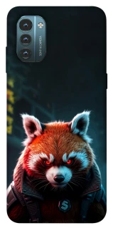 Чехол на Nokia G21 Cyber Red Panda фото 1 из 1