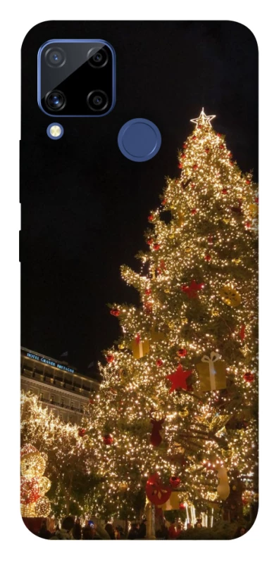 Чохол на Realme C15 Новорічний v34 фото 1 з 1