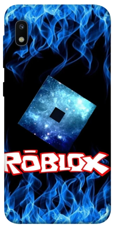 Чохол на Samsung Galaxy A10 (A105F) Roblox Galaxy Flame Logo фото 1 з 1