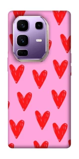 Чохол на Infinix Note 50 Pro+ Red hearts 2 фото 1 з 1