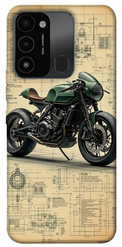 Чохол на TECNO Spark 8C Bike model фото 1 з 1