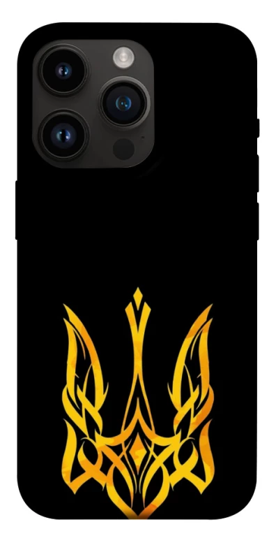 Чехол на Apple iPhone 14 Pro (6.1") Герб Украины v3 фото 1 из 1