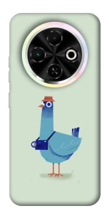 Чохол на TECNO Spark 30C Голуб-детектив фото 1 з 1