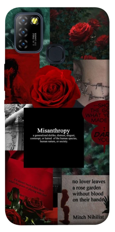 Чехол на Infinix Hot 10 Lite Misanthropy фото 1 из 1