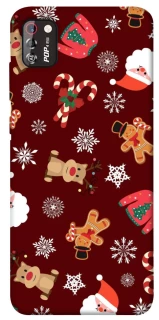 Чохол на TECNO POP 4 Pro Новорічний v6 фото 1 з 1