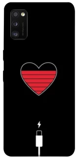 Чехол на Samsung Galaxy A41 Charge your heart фото 1 из 1