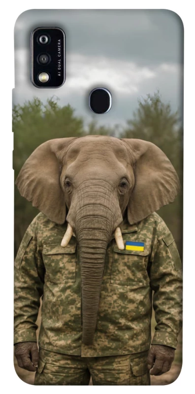 Чохол на ZTE Blade A51 Слон захисник фото 1 з 1