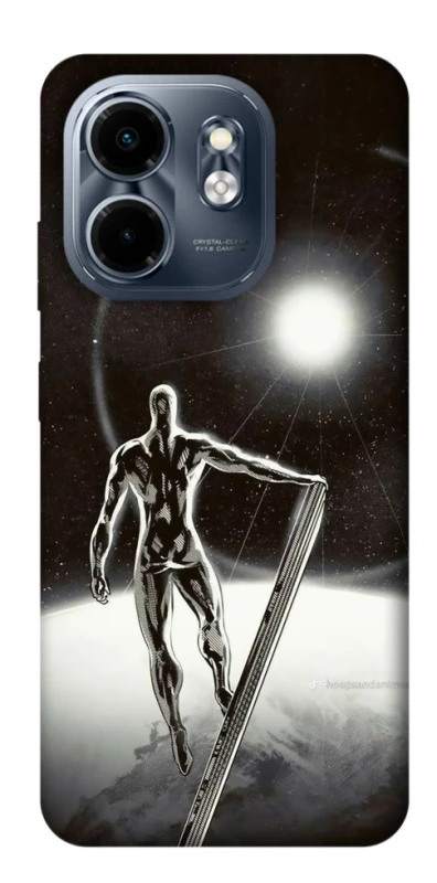 Чохол на Infinix Smart 9 4G / Hot 50i Срібний серфер фото 1 з 1