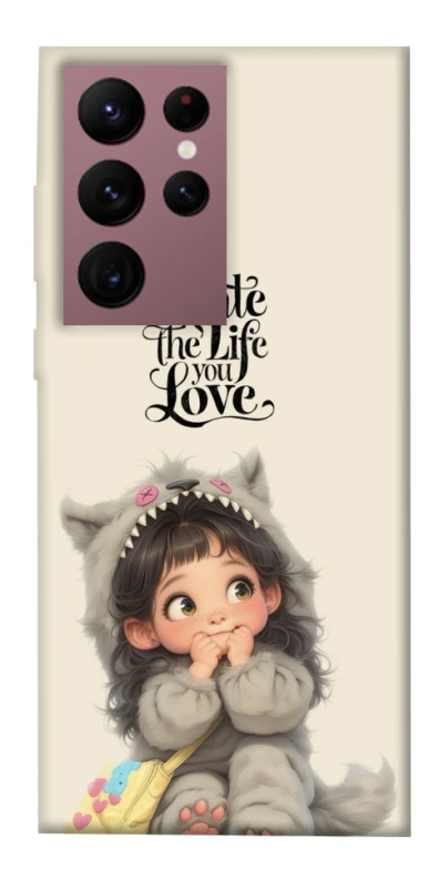 Чохол на Samsung Galaxy S22 Ultra Create the life you love фото 1 з 1