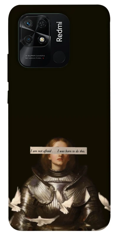 Чехол на Xiaomi Redmi 10C Not afraid фото 1 из 1