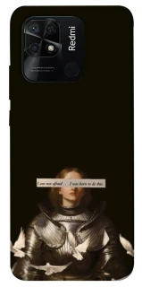 Чехол на Xiaomi Redmi 10C Not afraid фото 1 из 1