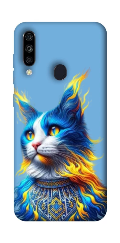 Чохол на ZTE Blade A7 (2020) Кіт патріот фото 1 з 1