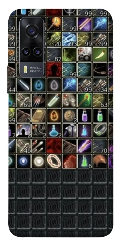 Чехол на Vivo Y31 Inventory menu ver.2 фото 1 из 1