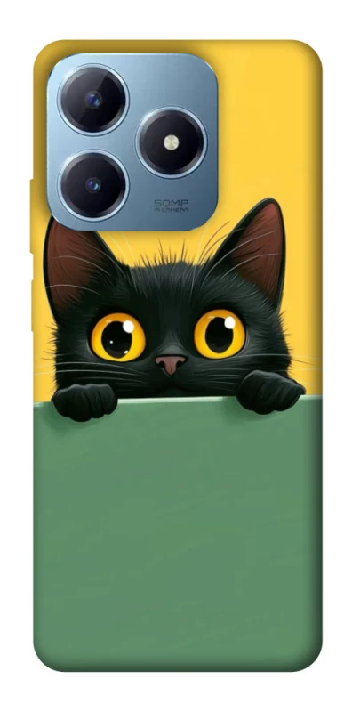 Чехол на Realme C63 Black cat v2 фото 1 из 1
