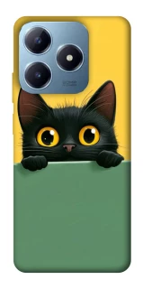 Чехол на Realme C63 Black cat v2 фото 1 из 1