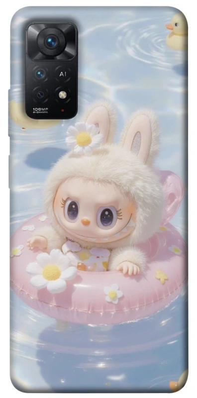 Чохол на Xiaomi Redmi Note 12 Pro 4G Labubu swimming фото 1 з 1