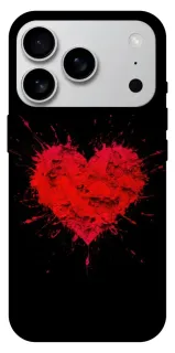 Чохол на Apple iPhone 18 Pro Max Splash heart фото 1 з 1