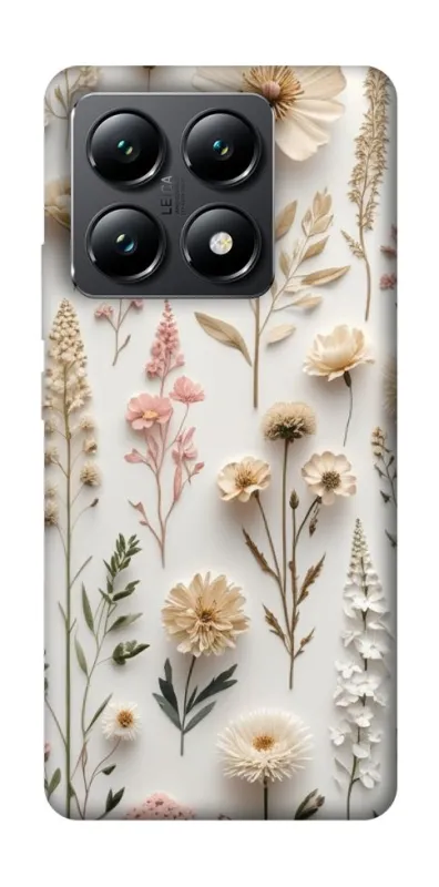 Чохол на Xiaomi 14T Floral design ver.1 фото 1 з 1