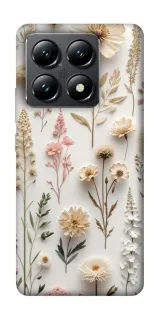 Чехол на Xiaomi 14T Floral design ver.1 фото 1 из 1