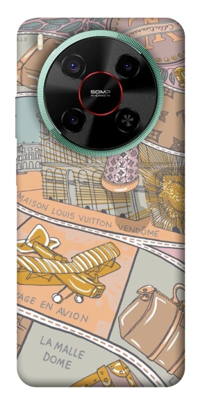 Чохол на ZTE Nubia V70 Max Fashion collage ver.2 фото 1 з 1