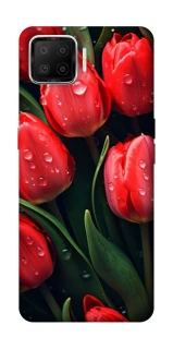 Чохол на Oppo A73 (2017) Червоні тюльпани фото 1 Чохол на Oppo A73 (2017) Червоні тюльпани фото 1 з 1