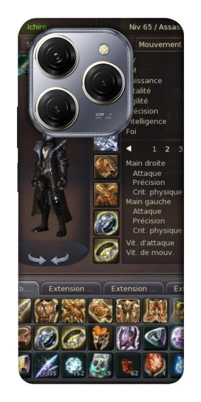 Чохол на TECNO Spark 20 Pro Character Menu ver.1 фото 1 з 1