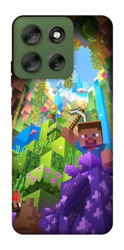 Чехол на Motorola Moto G56 5G Minecraft forever фото 1 из 1