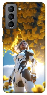 Чохол на Samsung Galaxy S21 FE Cyber space girl ver.3 фото 1 з 1