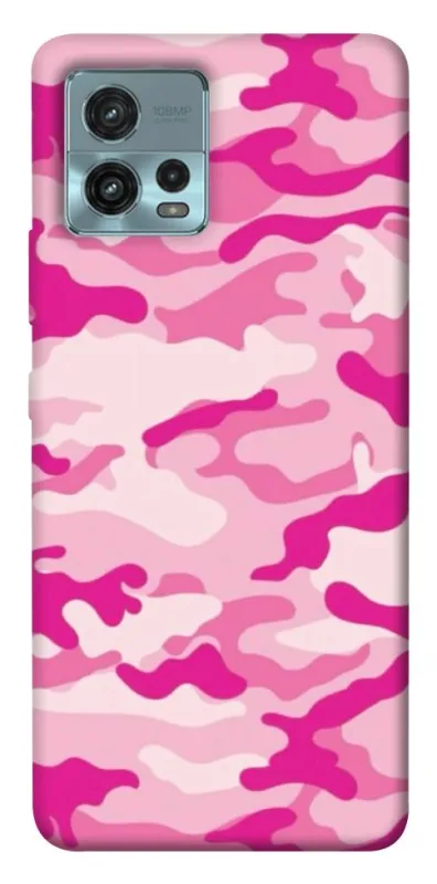Чехол на Motorola Moto G72 camouflage pink фото 1 из 1