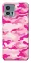 Чехол на Motorola Moto G72 camouflage pink фото 1 из 1