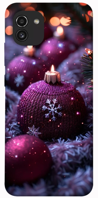 Чехол на Samsung Galaxy A03 Новогодний v44 фото 1 из 1