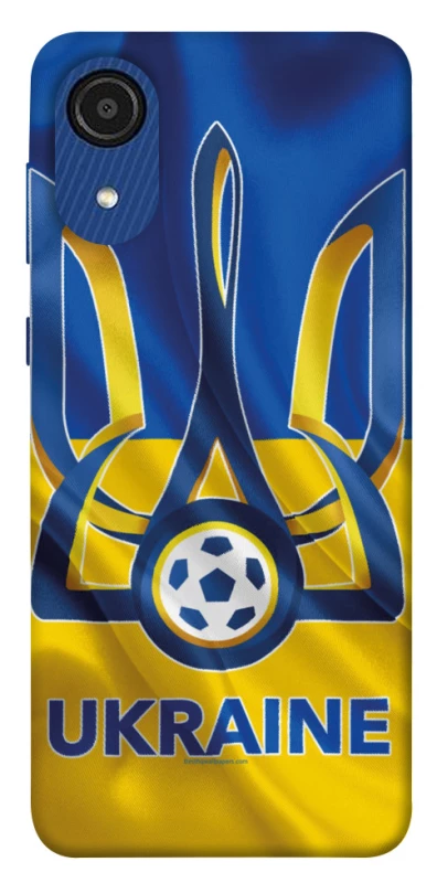 Чохол на Samsung Galaxy A03 Core Футбольний Герб v3 фото 1 з 1