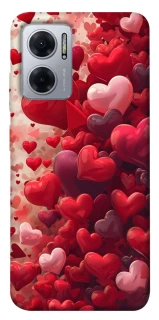 Чохол на Xiaomi Redmi Note 11E Many hearts фото 1 Чохол на Xiaomi Redmi Note 11E Many hearts фото 1 з 1