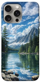Чехол на Apple iPhone 15 Pro Max (6.7") River in the mountains фото 1 из 1