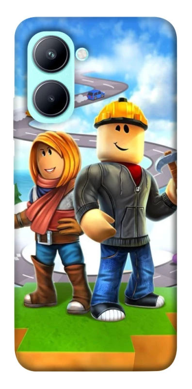 Чехол на Realme C33 Roblox Builder Adventure фото 1 из 1