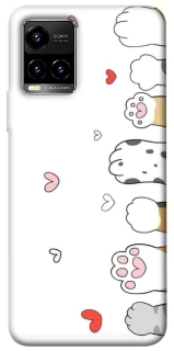 Чехол на Vivo Y21 / Y33s Paws фото 1 из 1