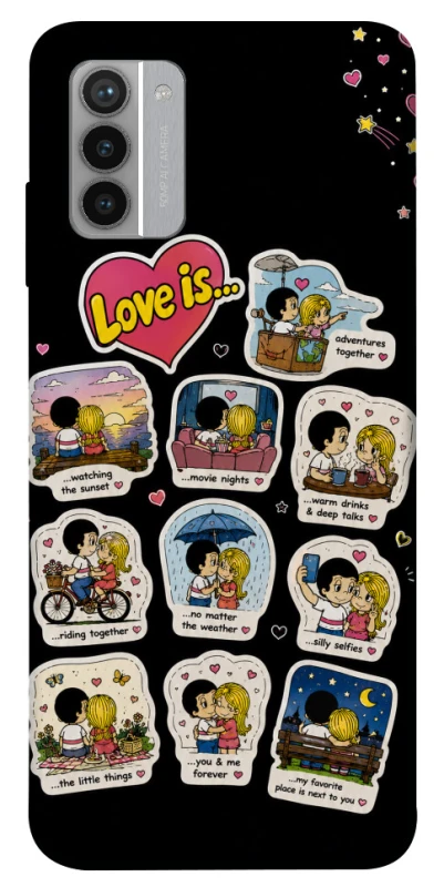 Чохол на Nokia G42 Love is ver.4 фото 1 з 1