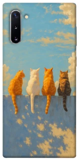 Чехол на Samsung Galaxy Note 10 cats on wall фото 1 Чехол на Samsung Galaxy Note 10 cats on wall фото 1 из 1