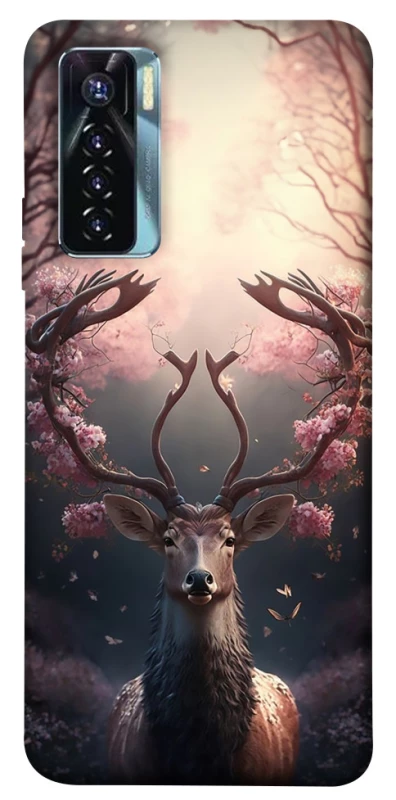 Чехол на TECNO Camon 17 Pro Скандинавский олень v3 фото 1 из 1